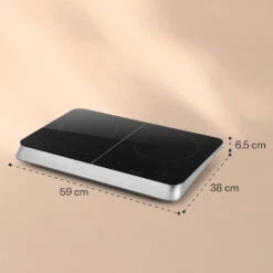 InnoChef Induktionskochfeld 3400W Touch Control Glaskeramik 11 InnoChef Induktionskochfeld 3400W Touch Control Glaskeramik -Haushaltsgeräte 10033593 yy 0006 logo