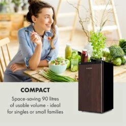 Feldberg Kühlschrank A+ 90 Liter MirageCool Concept Holzdesign Schwarz 15 Feldberg Kühlschrank A+ 90 Liter MirageCool Concept Holzdesign Schwarz -Haushaltsgeräte 10033594 uk 0006 logo Klarstein Feldberg Kuehlschrank Holzdesign schwarz