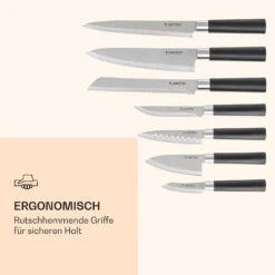 Kitano Plus Messer-Set 9 Tlg. Holzblock Bambus-Schneidebrett Weiß 13 Kitano Plus Messer-Set 9 Tlg. Holzblock Bambus-Schneidebrett Weiß -Haushaltsgeräte 10033673 de 0006 logo