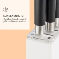 Kitano Plus Messer-Set 9 Tlg. Holzblock Bambus-Schneidebrett Weiß 14 Kitano Plus Messer-Set 9 Tlg. Holzblock Bambus-Schneidebrett Weiß -Haushaltsgeräte 10033673 de 0007 logo