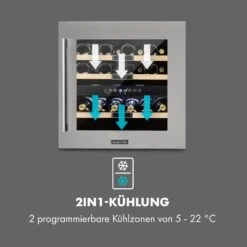Vinsider 36 Weinkühlschrank 2 Kühlzonen 5-22°C 85l Edelstahl -Haushaltsgeräte 10033682 de 0003 logo