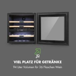 Vinsider 36 Weinkühlschrank 2 Kühlzonen 5-22°C 85l Edelstahl -Haushaltsgeräte 10033682 de 0004 logo