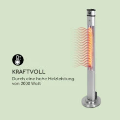 Heat Guru Plus Infrarot-Heizstrahler 2000W 3 Heizstufen Fernbedienung -Haushaltsgeräte 10033692 de 0006 logo