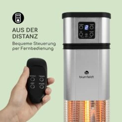 Heat Guru Plus Infrarot-Heizstrahler 2000W 3 Heizstufen Fernbedienung -Haushaltsgeräte 10033692 de 0008 logo