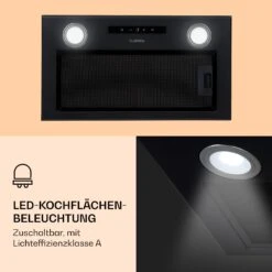 Paolo Dunstabzugshaube Einbau 52 Cm EEK: A 593 M³/h LED Touch -Haushaltsgeräte 10033750 de 0003 logo