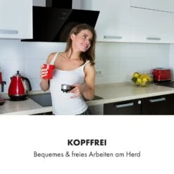 Laurel 90 Dunstabzugshaube 90cm Abluft: 350 M³/h LED Touch Schwarz -Haushaltsgeräte 10033768 de 0005 logo