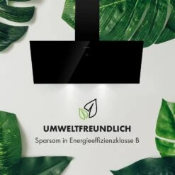 Laurel 90 Dunstabzugshaube 90cm Abluft: 350 M³/h LED Touch Schwarz -Haushaltsgeräte 10033768 de 0008 logo