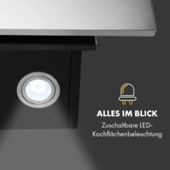 Silver Lining 60 Dunstabzugshaube 60cm 600m³/h EEK A Edelstahl -Haushaltsgeräte 10033777 de 0004 logo