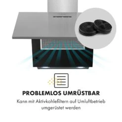 Silver Lining 60 Dunstabzugshaube 60cm 600m³/h EEK A Edelstahl -Haushaltsgeräte 10033777 de 0008 logo