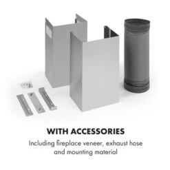 Silver Lining 60 Dunstabzugshaube 60cm 600m³/h EEK A Edelstahl -Haushaltsgeräte 10033777 yy 0011 logo Klarstein Silver Lining 60 Dunstabzugshaube