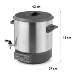 Lady Marmalade Einkochautomat Getränkespender 27L 100°C 12h Edelstahl -Haushaltsgeräte 10033825 yy 0010 logo Klarstein Lady Marmalade Einkochautomat