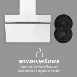 Alina Dunstabzugshaube 600 M³/h LED-Display Ambientelicht Glasfront -Haushaltsgeräte 10034105 de 0007 logo