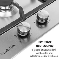 Ignito Domino Gaskochfeld 2-flammig Sabaf-Brenner Edelstahl Silber -Haushaltsgeräte 10034108 de 0004 logo