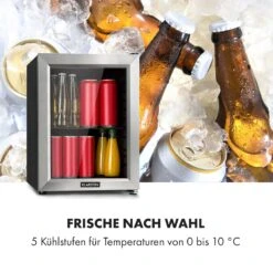 Harlem Getränkekühlschrank 23 Liter 1 Metallrost Glastür -Haushaltsgeräte 10034121 de 0003 logo