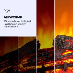 Lienz Elektrischer Kamin 1800W Steindekor Polystone Fernbedienung -Haushaltsgeräte 10034122 de 0005 logo