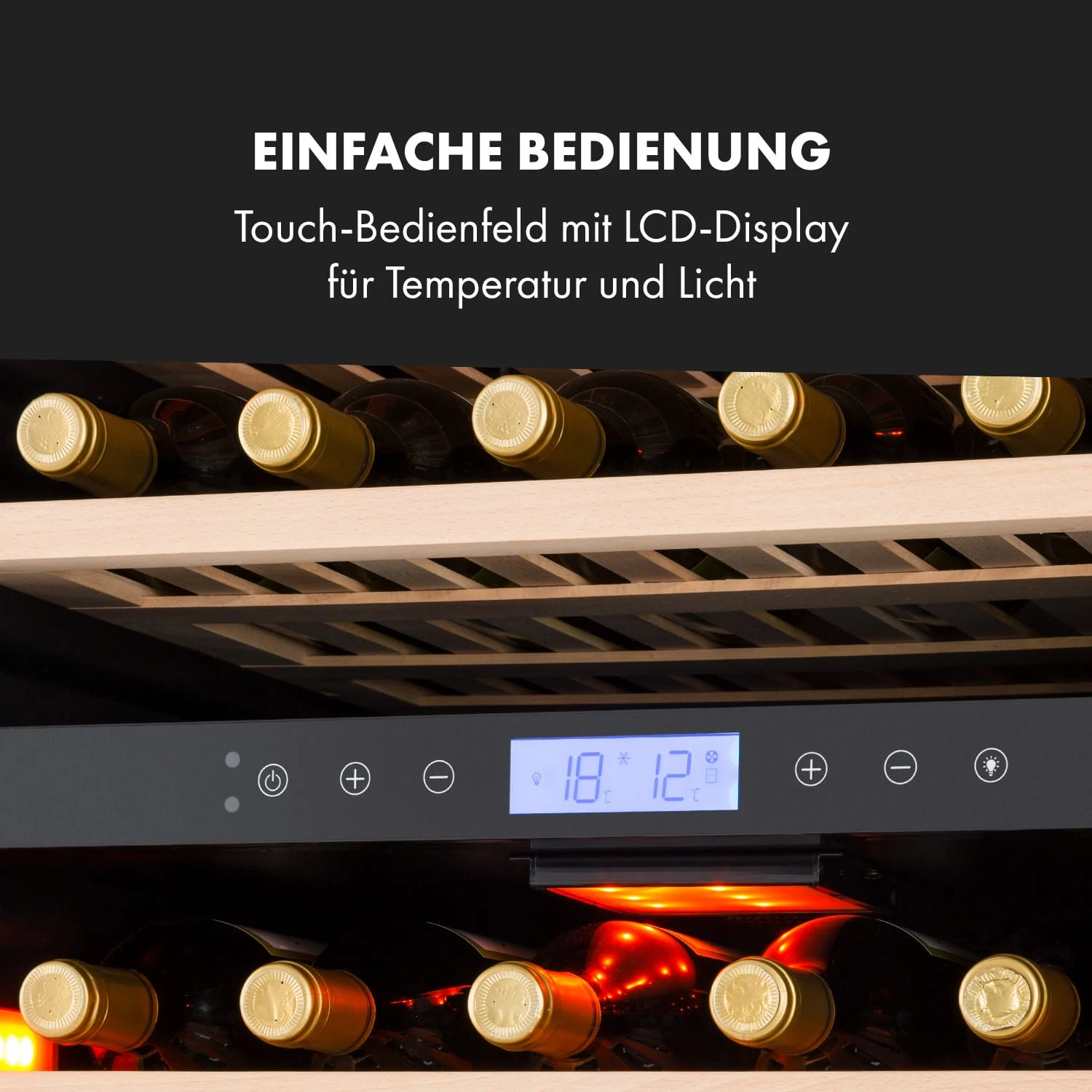 Vinovilla Grande 162 Built-in Duo Onyx Weinkühlschrank 425 Ltr 162 Fl. 6 Vinovilla Grande 162 Built-in Duo Onyx Weinkühlschrank 425 Ltr 162 Fl. – Bild 6