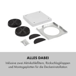 Tron Ambience Inselabzugshaube Ø38cm Umluft 540m³/h LED Schwarz -Haushaltsgeräte 10034213 de 0009 logo