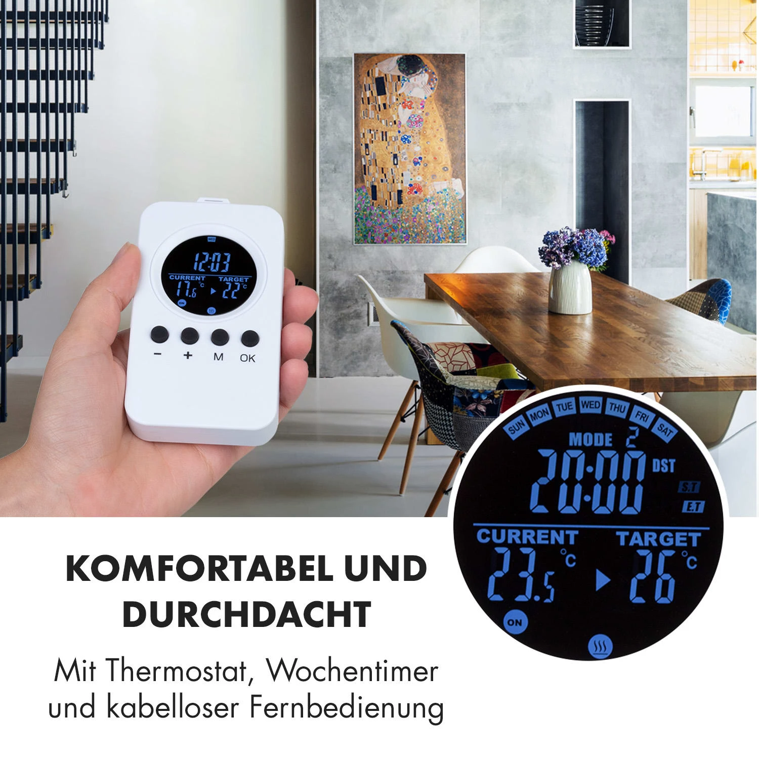 Wonderwall Air Art Kuss Infrarotheizung 101x60cm 600W Fernbedienung 7 Wonderwall Air Art Kuss Infrarotheizung 101x60cm 600W Fernbedienung – Bild 7