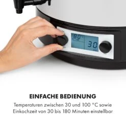 KonfiStar 40 Digital Einkocher Getränkespender 2500W 40L 100°C 180min -Haushaltsgeräte 10034239 de 0004 logo