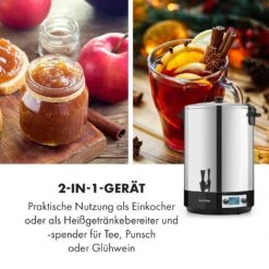 KonfiStar 40 Digital Einkocher Getränkespender 2500W 40L 100°C 180min -Haushaltsgeräte 10034239 de 0007 logo