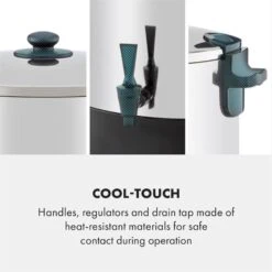 KonfiStar 60 Digital Einkocher Getränkespender 2500W 60L 100°C 180min -Haushaltsgeräte 10034241 yy 0005 logo Digital Food Preserver 60L