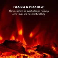 Lausanne Long Elektrischer Kamin 1600W 2 Heizstufen 128 Cm -Haushaltsgeräte 10034250 de 0005 logo