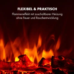 Lausanne Luxe Elektrischer Kamin 2000W 2 Heizstufen 90 Cm Edelstahl -Haushaltsgeräte 10034252 de 0005 logo