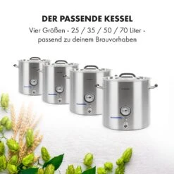 Brauheld Pur 25 Maischekessel 25 Liter Ohne Heizelement Edelstahl -Haushaltsgeräte 10034266 de 0007 logo
