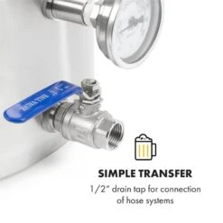 Brauheld Pur 35 Maischekessel 35 Liter Ohne Heizelement Edelstahl -Haushaltsgeräte 10034267 yy 0003 logo Klarstein Brauheld Pur 35 Maischekessel 35 Liter