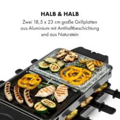Sirloin Raclette 1500W Aluminium / Stein 8 Personen Kontroll-LED -Haushaltsgeräte 10034275 de 0004 logo