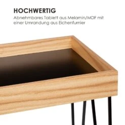 Little Lyon Kaffeetisch Melamin/MDF Mit Eichenfurnier Stahlrahmen -Haushaltsgeräte 10034360 de 0003 logo