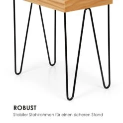 Little Lyon Kaffeetisch Melamin/MDF Mit Eichenfurnier Stahlrahmen -Haushaltsgeräte 10034360 de 0004 logo