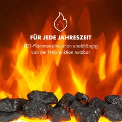 Verbier Elektrischer Kamin Elektrokamin 1000 / 2000 W LED-InstaFire Thermostat Timer Überhitzungsschutz -Haushaltsgeräte 10034396 de 0005 logo