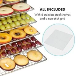 Flavour Dry Dörrautomat Temperatur: 35 - 75 °C Digitaler Thermostat -Haushaltsgeräte 10034423 yy 0005 logo Klarstein Flavour Dry Doerrautomat schwarz