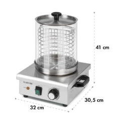 Wurstfabrik 450 Hot Dog Maker 450W 5L 30-100°C Glas Edelstahl -Haushaltsgeräte 10034450 yy 0009 logo