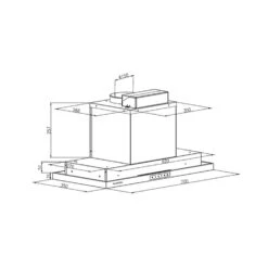 Lumiera Dunstabzugshaube LED 70 Cm EEK A 750 M3/h 3 Stufen Weiß -Haushaltsgeräte 10034467 yy 0009 logo Klarstein Lumiera Dunstabzugshaube 70cm weiss