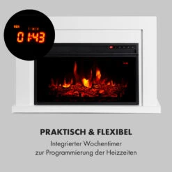 Blanca Elektrischer Kamin 1000/2000W LED 10-30 °C Wochentimer -Haushaltsgeräte 10034487 de 0005 logo