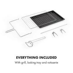 Masterchef 45 Mini-Backofen 45l 2000W 100-230 °C Timer Schwarz -Haushaltsgeräte 10034496 yy 0008 logo Klarstein Masterchef 45 Mini Backofen 45l schwarz