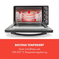 Masterchef 60 Mini-Backofen 60l 2000W 100-230 °C Timer Schwarz 11 Masterchef 60 Mini-Backofen 60l 2000W 100-230 °C Timer Schwarz -Haushaltsgeräte 10034498 de 0003 logo
