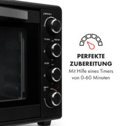 Masterchef 60 Mini-Backofen 60l 2000W 100-230 °C Timer Schwarz 13 Masterchef 60 Mini-Backofen 60l 2000W 100-230 °C Timer Schwarz -Haushaltsgeräte 10034498 de 0005 logo
