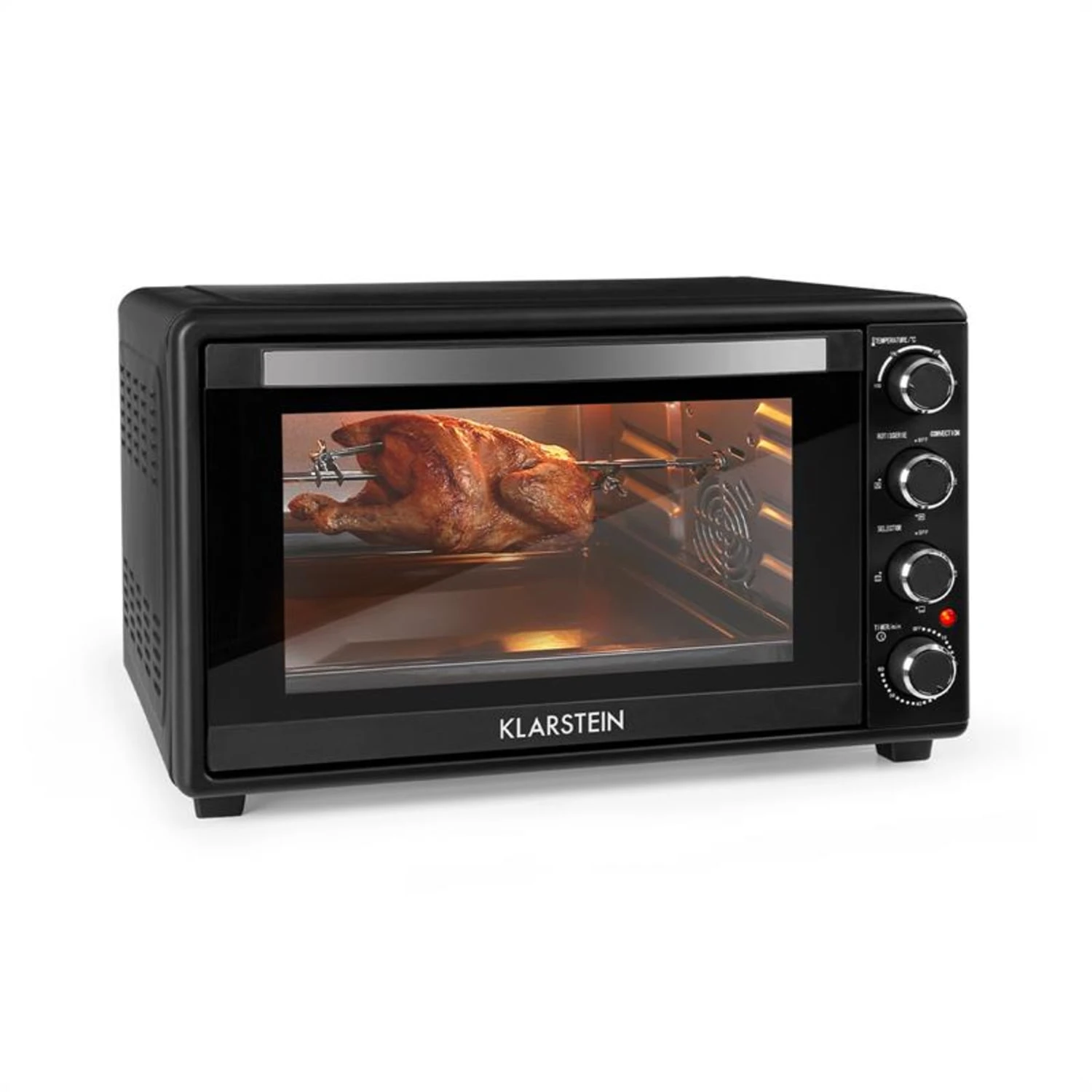 Masterchef 60 Mini-Backofen 60l 2000W 100-230 °C Timer Schwarz 1 Masterchef 60 Mini-Backofen 60l 2000W 100-230 °C Timer Schwarz