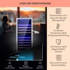 Vinovilla Grande 116 Built-in Duo Weinkühlschrank 310 Ltr 116 Fl. LED -Haushaltsgeräte 10034525 DE 0004 usp