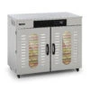 Master Jerky 500 Dörrautomat 3000W 40-90 °C 24h-Timer Edelstahl Silber