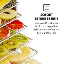 Master Jerky 550 Dörrautomat 2400W 40-90 °C 24h-Timer Edelstahl Silber -Haushaltsgeräte 10034546 de 0004 logo