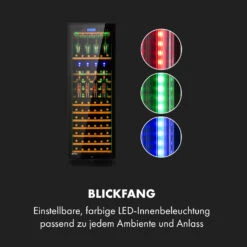 First Class 129 Weinkühlschrank 4 Dispenser 129Fl 5-22°C Touch Glastür -Haushaltsgeräte 10034565 de 0004 logo