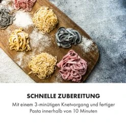 Pastamania Nudelmaschine 260W 7 Aufsätze 500 G 60 DB LED 12 Pastamania Nudelmaschine 260W 7 Aufsätze 500 G 60 DB LED -Haushaltsgeräte 10034566 de 0005 logo