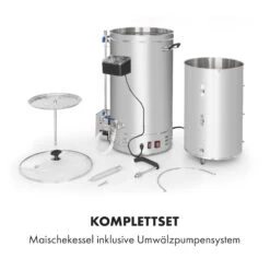 Brauheld Pro Maischekessel 2500W 35L 30-100°C Umwälzpumpe Edelstahl -Haushaltsgeräte 10034587 de 0006 logo