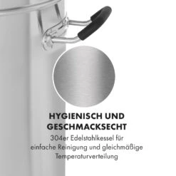 Brauheld Pro Maischekessel 2500W 35L 30-100°C Umwälzpumpe Edelstahl -Haushaltsgeräte 10034587 de 0008 logo