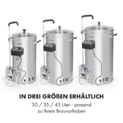 Brauheld Pro Maischekessel 3300W 45L 30-100°C Umwälzpumpe Edelstahl -Haushaltsgeräte 10034588 de 0007 logo