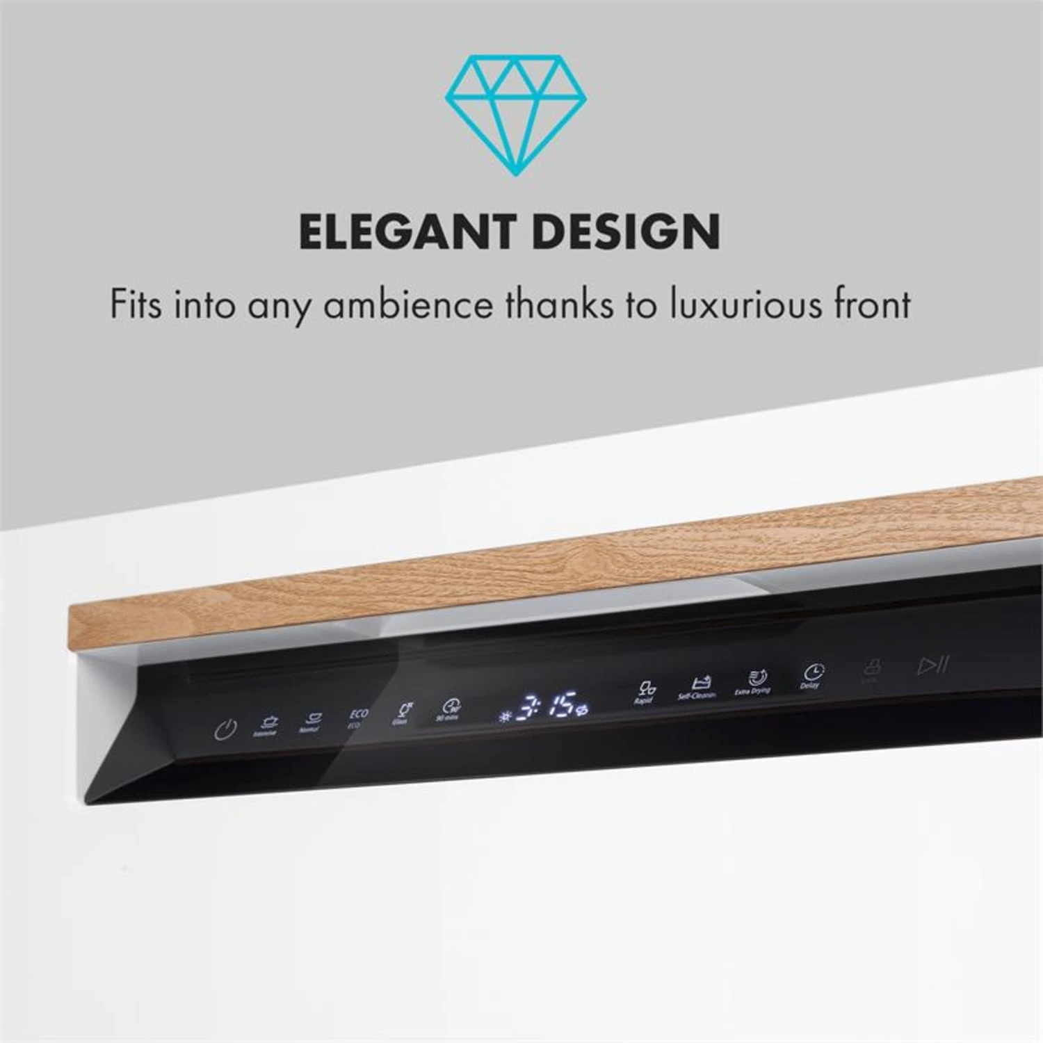 Lagoona Geschirrspülmaschine 1380W 6,5L 6 Gedecke Touch 10 Lagoona Geschirrspülmaschine 1380W 6,5L 6 Gedecke Touch – Bild 10